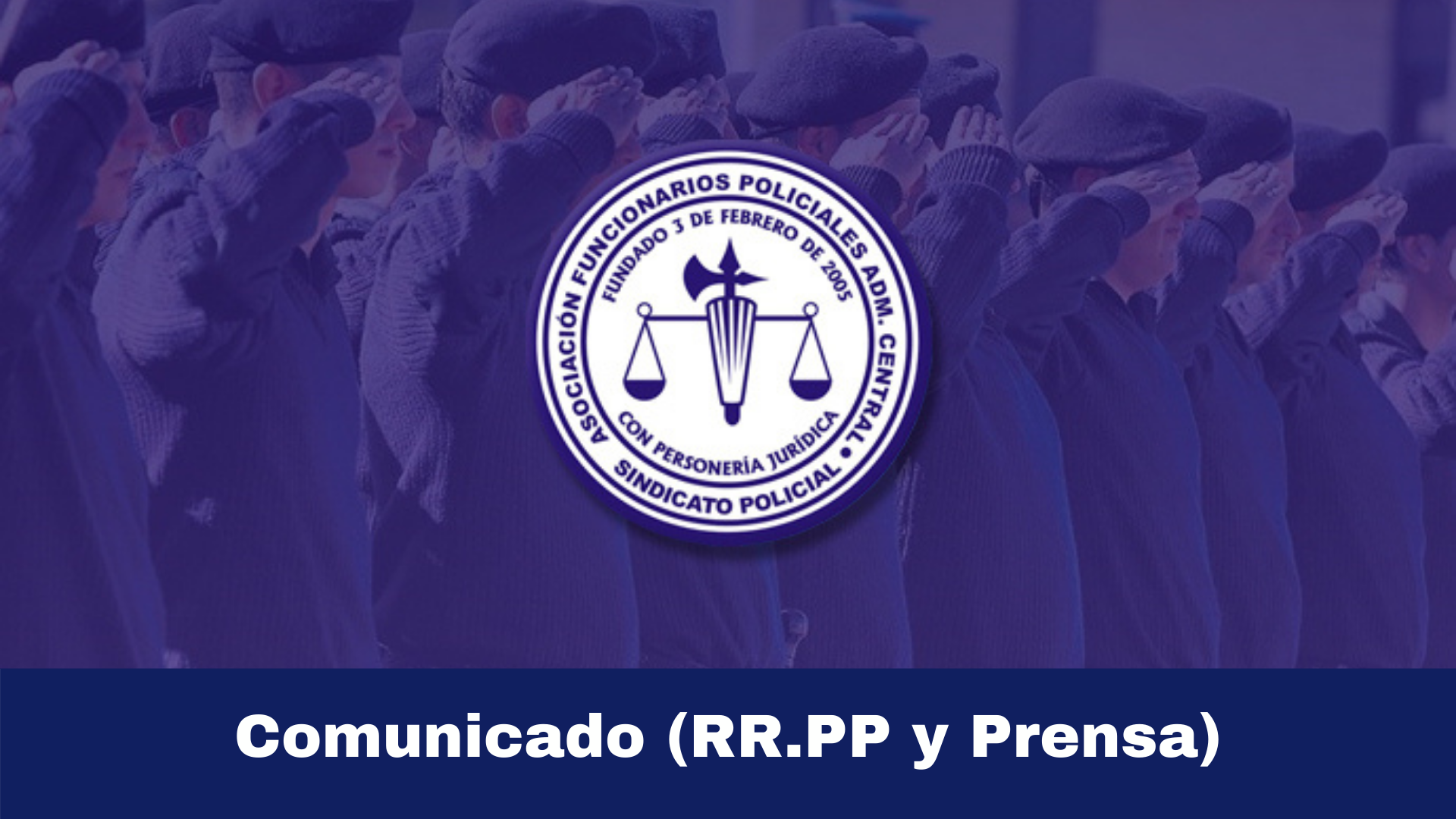 Comunicado 018/21 (RR.PP. y Prensa)