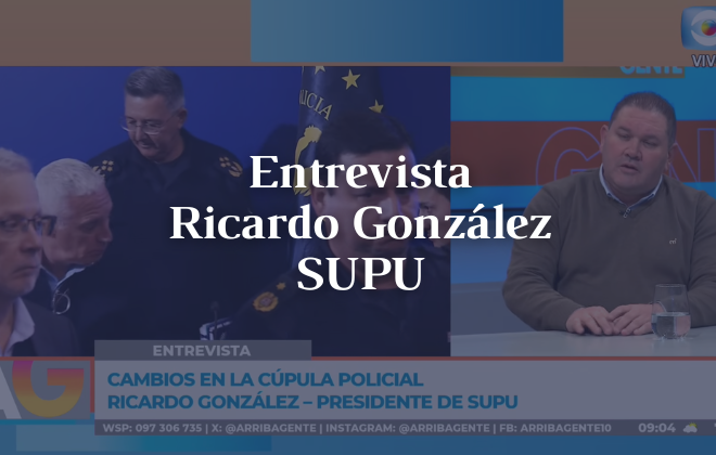 Entrevista – Ricardo González – SUPU