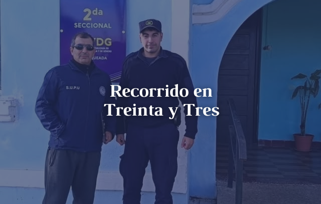Recorrido en Treinta y Tres