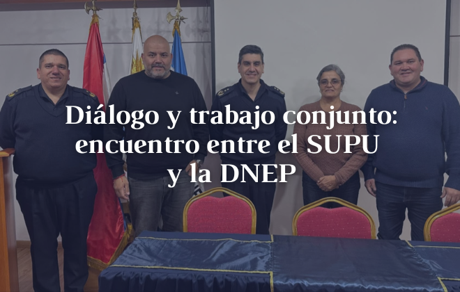 Diálogo y trabajo conjunto: encuentro entre el SUPU y la DNEP